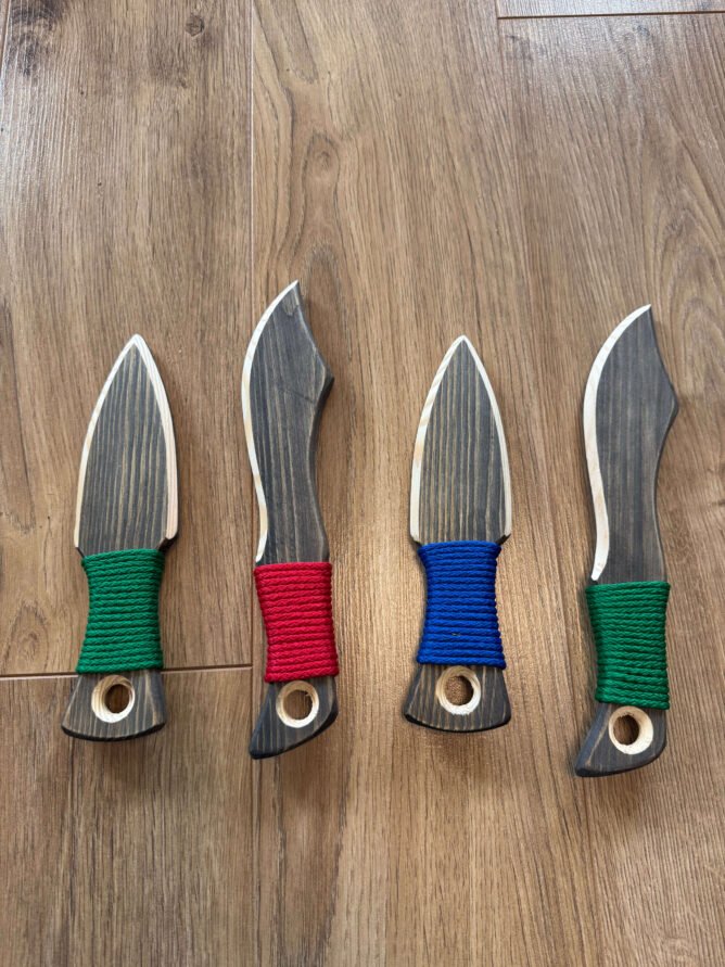 Medinis durklas -mediniu durklu rinkinys - wooden dagger