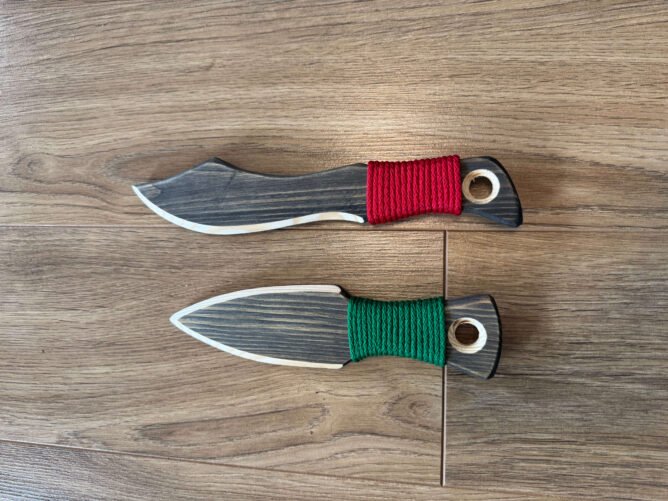 Medinis durklas -mediniu durklu rinkinys - wooden dagger