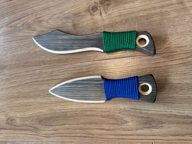 Medinis durklas -mediniu durklu rinkinys - wooden dagger