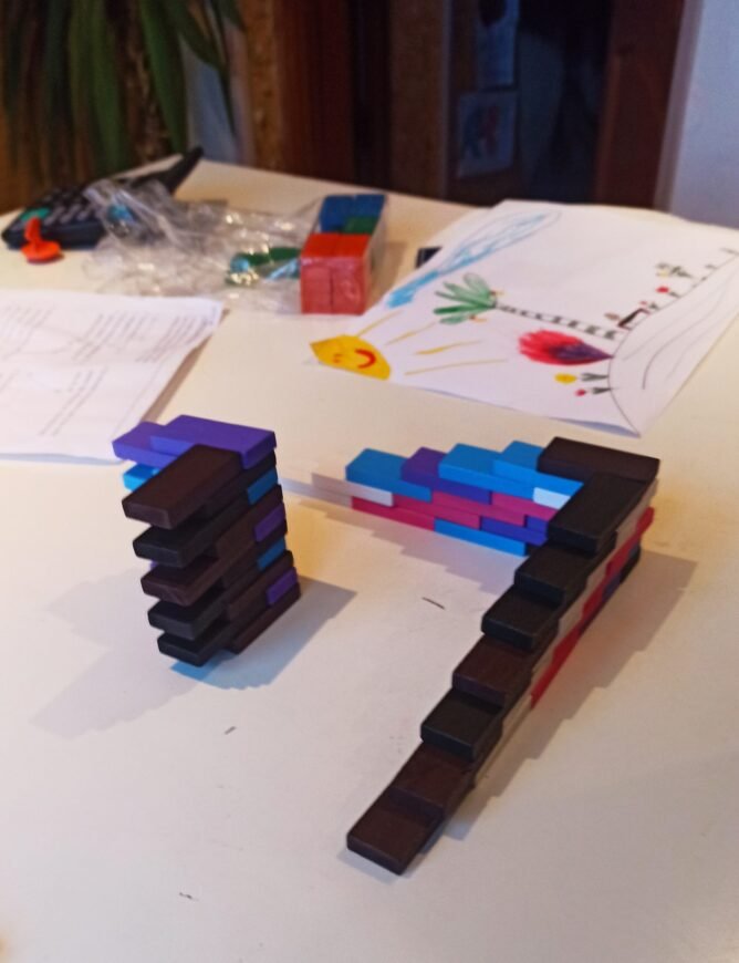 Medinis domino (120 el.) - Image 5
