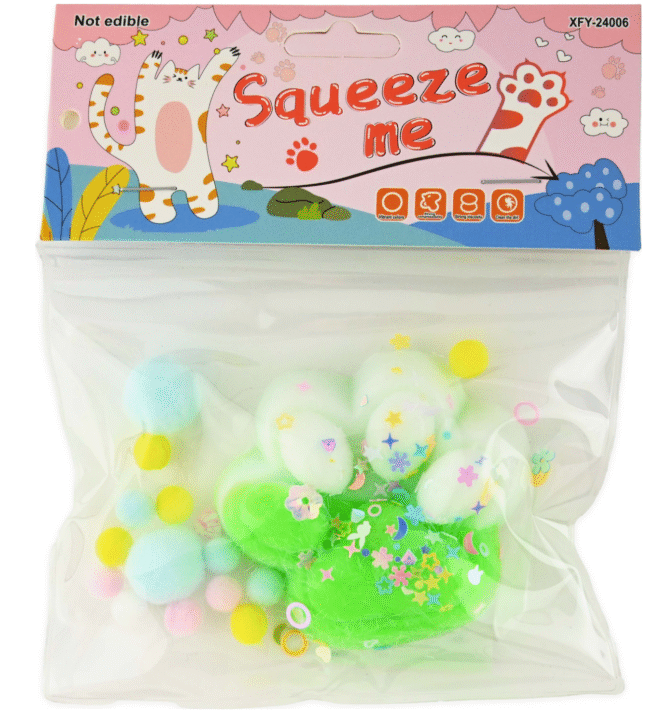 Antistress toy SQUISHY CAT PAW; Antistresinis žaislas pedute, antistresiukas