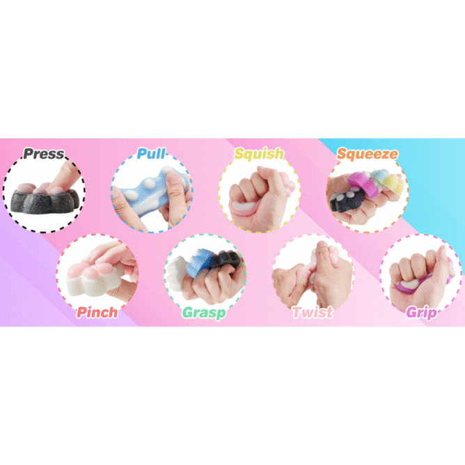 Antistress toy SQUISHY CAT PAW; Antistresinis žaislas pedute, antistresiukas